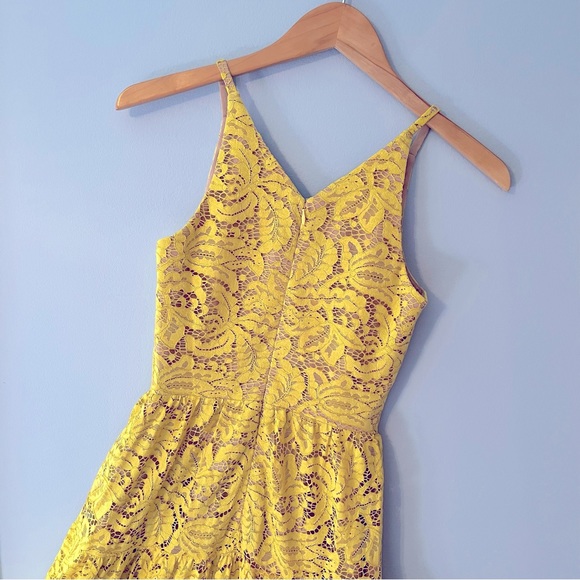 NEW Dress the Population Melina Dress - Canary Yellow - Picture 6 of 11